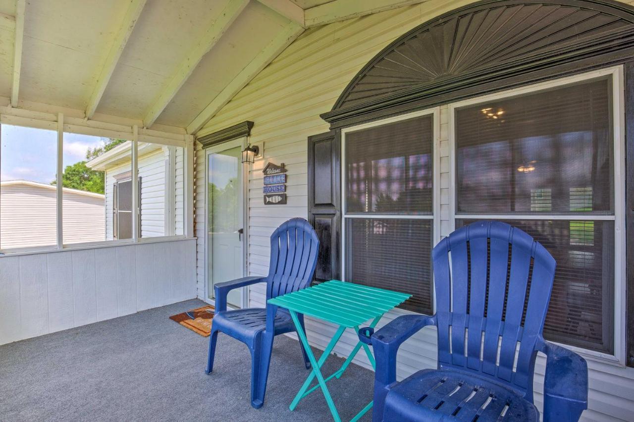 Kemp Home With Deck, Steps To Cedar Creek Lake! Exterior foto